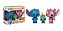 Funko Pop! Disney Lilo & Stitch Scrump & Angel 3 Pack Exclusivo - Imagem 3