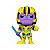 Funko Pop! Marvel Os Vingadores Thanos 909 Exclusivo Blacklight - Imagem 2