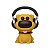 Funko Pop! Disney Up Altas Aventuras Dug With Headphones 1097 Exclusivo - Imagem 2