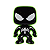 Funko Pop! Marvel Homem Aranha / Spider Man Black Suit Spider Man 79 Exclusivo Glow - Imagem 2