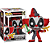 Funko Pop! Marvel Deadpool Clown Deadpool 322 - Imagem 1