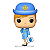 Funko Pop! Ad Icons Pan Am Aeromoça Stewardess With White Bag 142 - Imagem 2