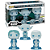 Funko Pop! Television Star Wars Anakin Yoda Obi-Wan Kenobi 3 Pack Exclusivo Glow - Imagem 3
