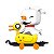 Funko Pop! Disney Trains Zero In Duck Cart 10 Exclusivo Glow - Imagem 2