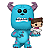 Funko Pop! Disney Monstros SA Sulley With Boo 1158 Exclusivo - Imagem 2