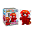 Funko Pop! Filme Disney Red Crescer é uma Fera Red Panda Mei 1185 Flocked Exclusivo - Imagem 3