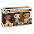 Funko Pop! Broadway Hamilton Angelica Eliza Peggy 3 Pack Exclusivo - Imagem 1