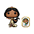 Funko Pop! Disney Aladdin Jasmine 326 Exclusivo Gold - Imagem 2