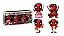 Funko Pop! Marvel Deadpool In Cake/ Dinopool/ Flamenco Deadpool/ Roman Senator Deadpool 4 Pack Exclusivo - Imagem 3