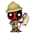 Funko Pop! Marvel Deadpool Safari Deadpool 931 Exclusivo - Imagem 2