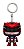 Chaveiro Funko Pocket Power Rangers Red Ranger - Imagem 2