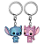 Funko Pop! Keychain Chaveiro Disney Lilo & Stitch & Angel 2 Pack - Imagem 2