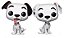 Funko Pop! Disney 101 Dalmatas Pongo & Perdita 2 Pack Exclusivo - Imagem 2