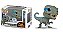 Funko Pop! Filme Jurassic World Velociraptor Blue 1220 Exclusivo - Imagem 3