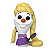 Funko Pop! Disney Frozen Olaf As Rapunzel 1180 Exclusivo - Imagem 2