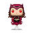 Funko Pop! Marvel Wandavision Scarlet Witch 823 Exclusivo Glow - Imagem 2