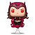 Funko Pop! Marvel Wandavision Scarlet Witch 823 Exclusivo Glow - Imagem 2