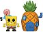 Funko Pop! Animation Bob esponja Spongebob SquarePants With Gary & Pinneaple House 02 - Imagem 2