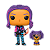 Funko Pop! Marvel As Marvels Kate Bishop With Lucky The Pizza Dog 1212 Exclusivo Blacklight - Imagem 2