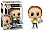 Funko Pop! Animation Rick And Morty Morty With Shrunken Rick 958 Exclusivo - Imagem 1