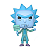 Funko Pop! Animation Rick And Morty Hologram Rick Clone 666 Exclusivo Glow - Imagem 2