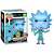 Funko Pop! Animation Rick And Morty Hologram Rick Clone 666 Exclusivo Glow - Imagem 1