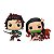 Funko Pop! Animation Demon Slayer Tanjiro & Nezuko 2 Pack Exclusivo - Imagem 2