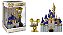 Funko Pop! Disney Cinderella Castle And Mickey Mouse 26 Exclusivo Gold - Imagem 3
