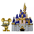 Funko Pop! Disney Cinderella Castle And Mickey Mouse 26 Exclusivo Gold - Imagem 2