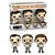 Funko pop! Television The Office Michael Scott Dwight Schrute Jim Halpert 3 Pack Exclusivo - Imagem 3