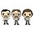 Funko pop! Television The Office Michael Scott Dwight Schrute Jim Halpert 3 Pack Exclusivo - Imagem 2