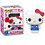 Funko Pop! Sanrio Hello Kitty 28 Exclusivo Flocked - Imagem 1