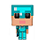 Funko Pop! Games Minecraft Alex In Diamond Armor 323 Exclusivo - Imagem 2