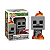 Funko Pop! Games Minecraft Flaming Skeleton 326 Exclusivo - Imagem 1