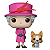 Funko Pop! Familia Real Royals Queen Elizabeth II 01 - Imagem 2