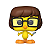 Funko Pop! Animation Piu-Piu & Scooby Doo Tweety Bird As Velma Dinkley 1243 - Imagem 2