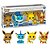Funko Pop! Games Pokemon Eevee Vaporeon Jolteon Flareon 4 Pack - Imagem 3