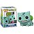 Funko Pop! Games Pokemon Bulbasaur 453 Exclusivo Flocked - Imagem 1