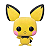 Funko Pop! Games Pokemon Pichu 579 Exclusivo Flocked - Imagem 2