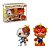 Funko Pop! Animation My Hero Academia Shoto Todoroki & Endeavor 2 Pack Exclusivo - Imagem 3
