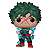 Funko Pop! Animation My Hero Academia Deku 596 Exclusivo Glow - Imagem 2