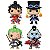 Funko Pop! Animation One Piece Luffytaro Sabo Roronoa Zoro Jinbe 4 Pack Exclusivo Glow - Imagem 2