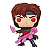 Funko Pop! Marvel X-Men Gambit 553 Exclusivo Glow - Imagem 2