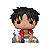 Funko Pop! Animation One Piece Luffy Gear Two 1269 Exclusivo Chase - Imagem 2