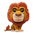 Funko Pop! Disney O Rei Leao Mufasa 495 Exclusivo Flocked - Imagem 2