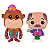Funko Pop! Animation Hanna Barbera Magilla Gorilla And Mr Peebles 2 Pack Exclusivo - Imagem 2