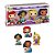 Funko Pop! Disney Princesas Ariel Jasmine Rapunzel Moana 4 Pack Exclusivo Glow - Imagem 3