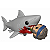Funko Pop! Filme Jaws / Tubarão Shark Biting Quint 760 Exclusivo - Imagem 2