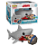 Funko Pop! Filme Jaws / Tubarão Shark Biting Quint 760 Exclusivo - Imagem 3