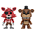 Funko Pop! Games Five Nights At Freddy's Foxy The Pirate With Freddy 2 Pack - Imagem 2